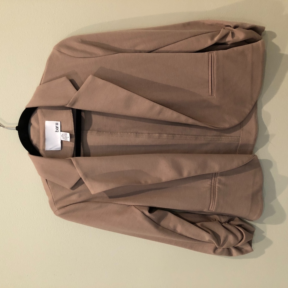 nude blazer